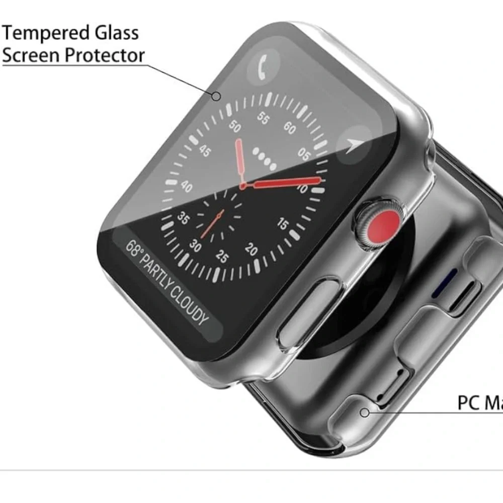 Black Case for Apple Watch Series 7 45mm New